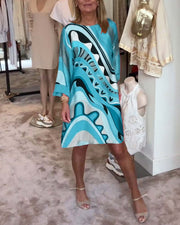 Marcia™ - Vibrant Print Dress