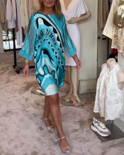 Marcia™ - Vibrant Print Dress