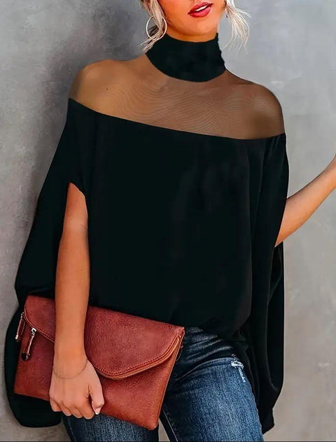 Zavira™ - Modern Draped Top