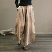 Seriva™ - Striped Flare Pants