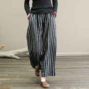 Seriva™ - Striped Flare Pants
