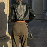 Zyvira™ - Cropped Edgy Jacket