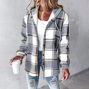 Veronica™ - Cozy Plaid Jacket
