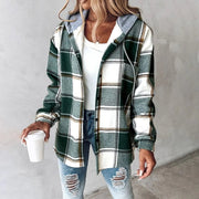 Veronica™ - Cozy Plaid Jacket