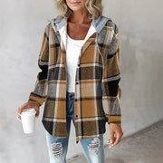 Veronica™ - Cozy Plaid Jacket